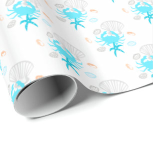 Cadeau Ocean Beach Seashell Starfish Thème papier d'enve