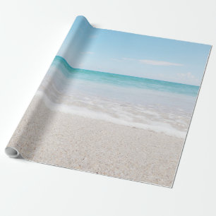 Cadeau Ocean Wrapping Papier Plage Mariage Océan I Lumièr