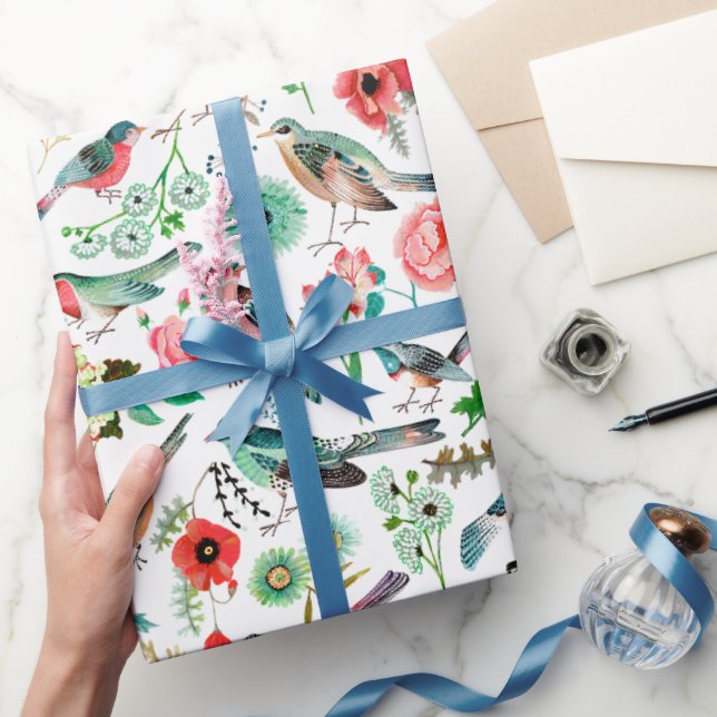 Cadeau Oiseaux | Papier d'emballage (Cadeaux)