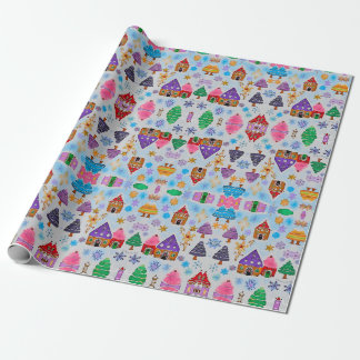 Cadeau Pain d'épices 2 design Papier d'enveloppement de v