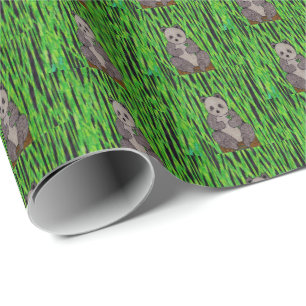 Cadeau Panda - Papier d'emballage