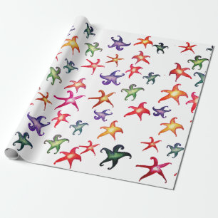 Cadeau Papier à écorce de poisson d'Étoile