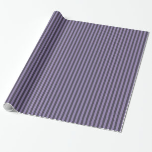 Cadeau Papier à enveloppement à rayures violettes
