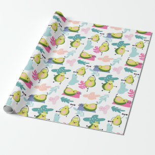 Cadeau Papier à enveloppement Avocado