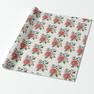 Cadeau Papier à enveloppement Camellias