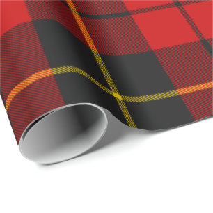 Cadeau Papier à enveloppement Clan Wallace Tartan