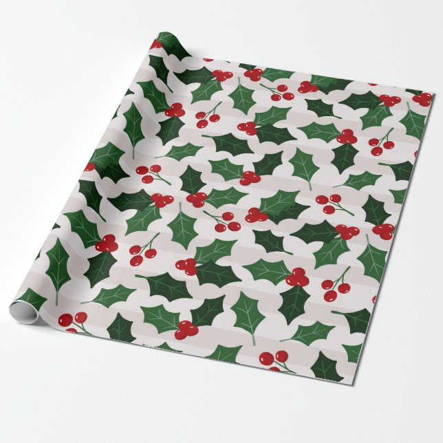 Cadeau Papier à enveloppement creux Noël (Déroulé)