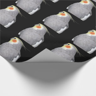 Cadeau Papier à enveloppement de cokatiel pour animaux d