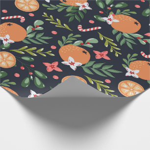 Cadeau Papier à enveloppement de fruits et de baies de No