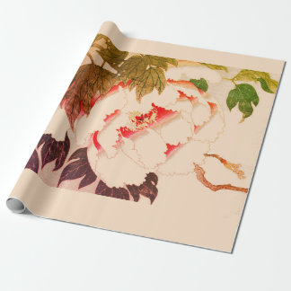 Cadeau Papier à enveloppement de matte Poppies japonaises