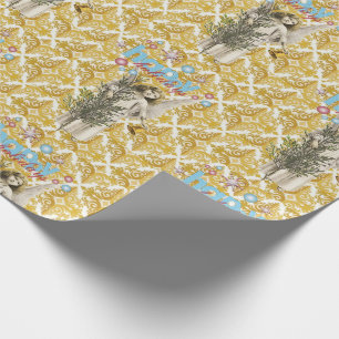 Cadeau Papier à enveloppement de Noël Joyeux Noël Ange