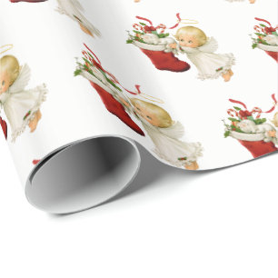 Cadeau Papier à enveloppement de Noël - Petit Ange