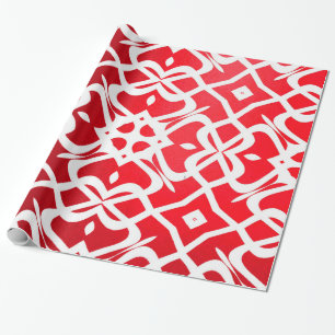 Cadeau Papier à enveloppement extra élégant-rouge