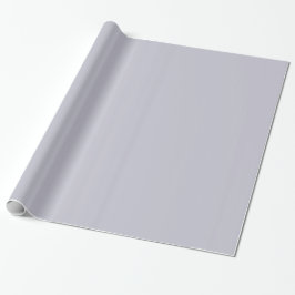 Cadeau Papier à enveloppement gris lavande brillant