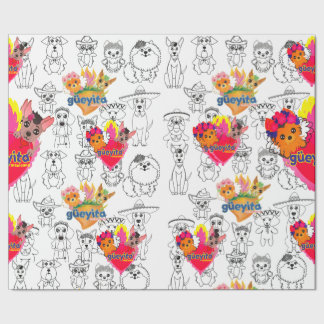 Cadeau Papier à enveloppement Gueyita