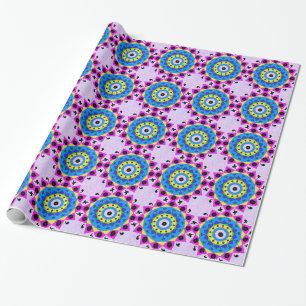 Cadeau Papier à enveloppement Mandala