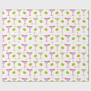 Cadeau Papier à enveloppement martiniquais et olives