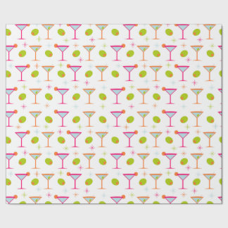Cadeau Papier à enveloppement martiniquais et olives