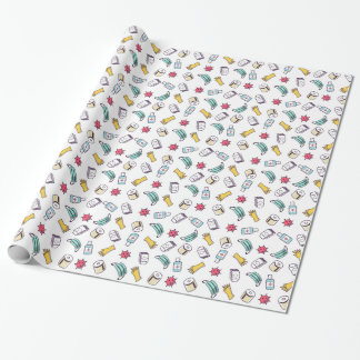Cadeau Papier à enveloppement Motif pandémique