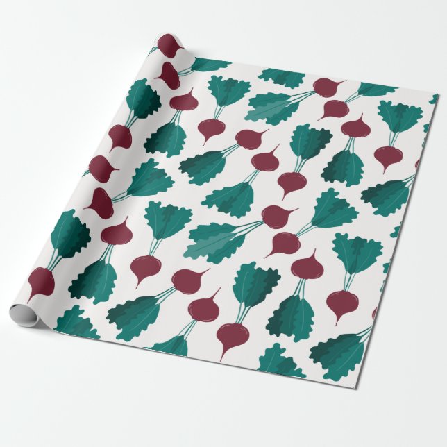 Cadeau Papier à enveloppement Motif sans soudure pour bet (Déroulé)