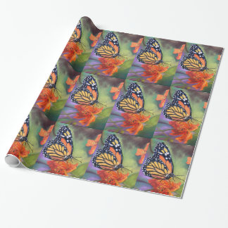 Cadeau Papier à enveloppement papillon