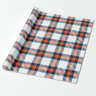 Cadeau Papier à enveloppement Plaid Denver Football