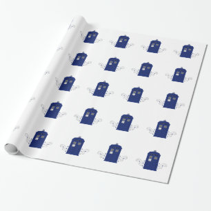 Cadeau Papier à enveloppement pour boîte de police