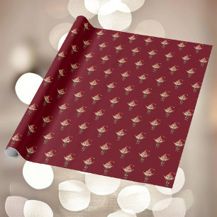 Cadeau Papier à enveloppement pour elfe de Noël de la Fil
