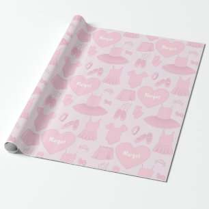 Cadeau Papier à enveloppement pour vêtements de ballet 