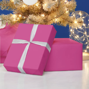 Cadeau Papier à enveloppement rose chaud