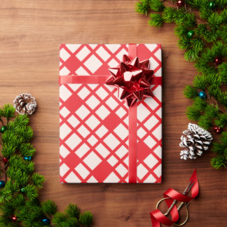 Cadeau Papier à enveloppement rustique à thème Noël