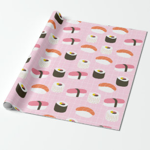 Cadeau Papier à enveloppement sushi mou