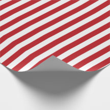 Papier à enveloppement vintage rouge et blanc