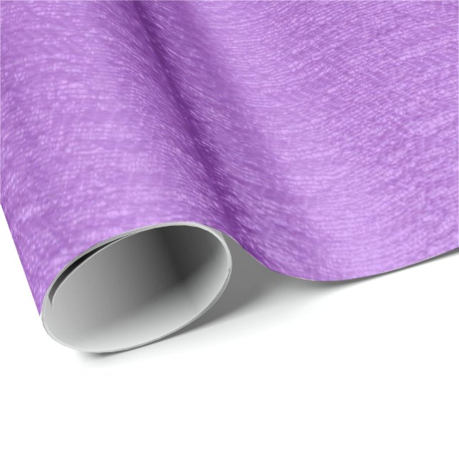 Cadeau Papier à enveloppement violet (Coin rond)