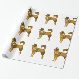 Cadeau Papier à envelopper brillant chinois pour le Nouve