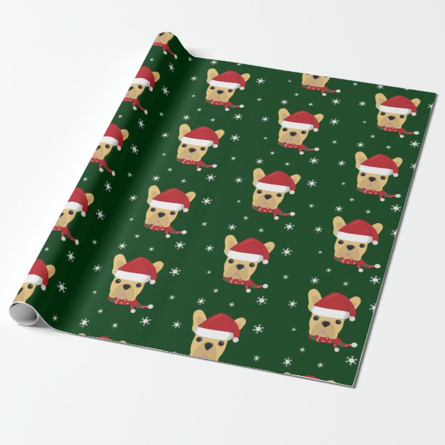Cadeau Papier à envelopper de chapeau pour chien de taure (Déroulé)