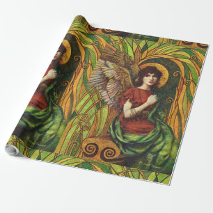 Cadeau Papier à envelopper design Angel décoratif