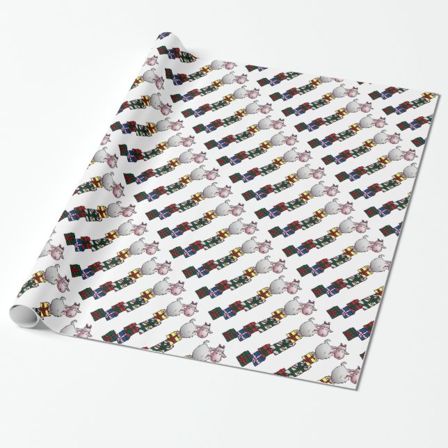 Cadeau Papier à envelopper, Dons de chèvre Gabbi (Déroulé)