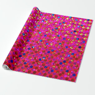 Cadeau Papier à envelopper Polka Dot Bijoux Sparkley