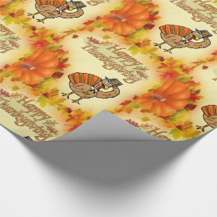 Cadeau Papier à envelopper Thanksgiving