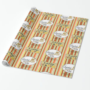 Cadeau Papier à envelopper Thanksgiving