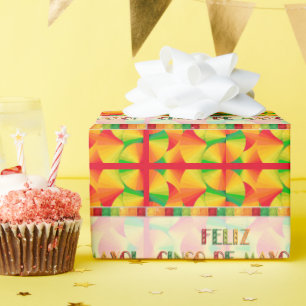Cadeau Papier à envelopper - Ventilateurs d'agrumes - Fel