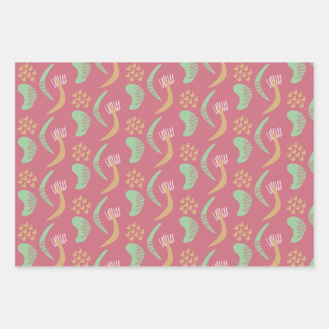 cadeau papier abstracte vormen (Vorderseite)