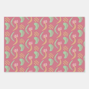 cadeau papier abstrait formes