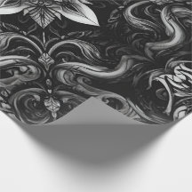 Papier baroque noir