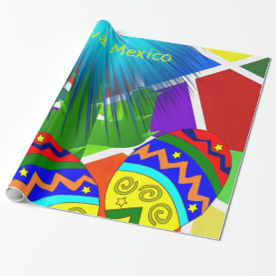 Cadeau Papier brillant, Viva Mexico Cactus Banjos