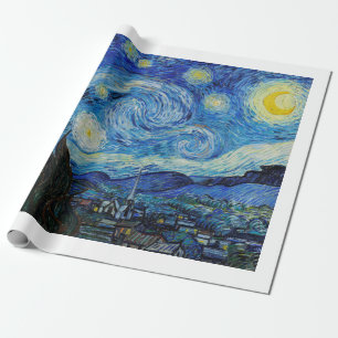 CADEAU PAPIER CADEAU: VINCENT VAN GOGH : NUIT STARRY