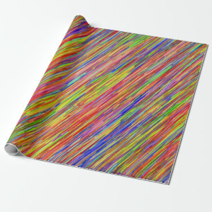 Cadeau Papier de conception couleur mince provocé