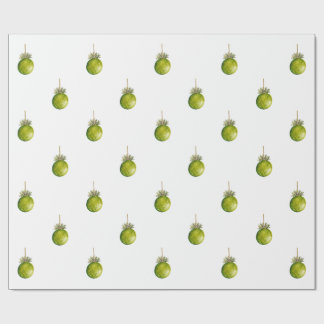 Cadeau Papier de Noël Ornement 