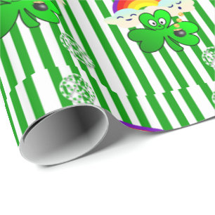 Cadeau Papier de papier de la Saint-Patrick